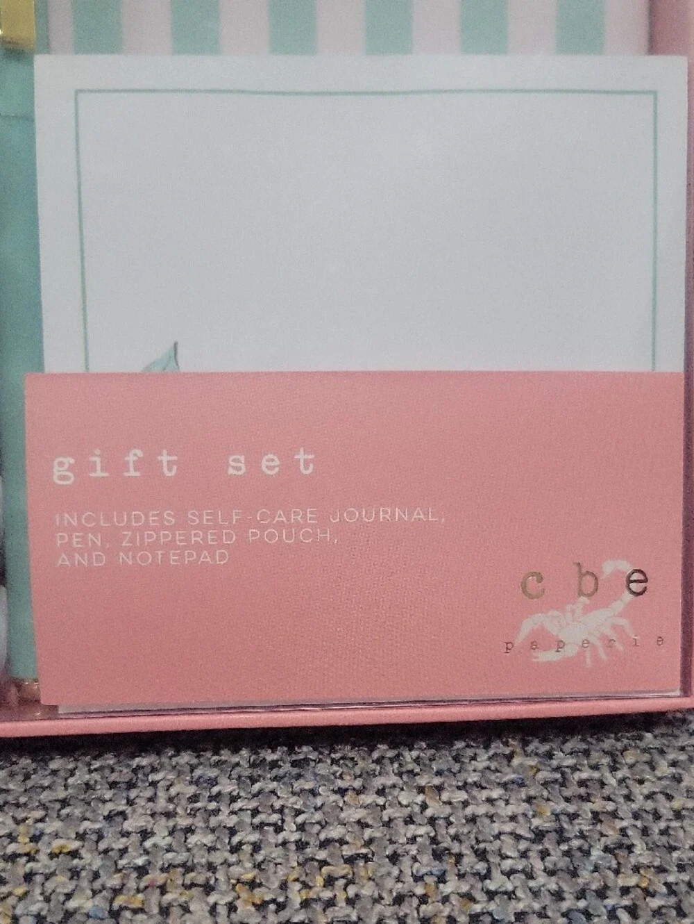 CBE PAPERIE Self Care Journal Set